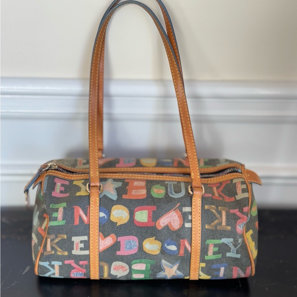 Vintage 90s Dooney & Bourke Signature Satchel